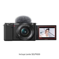 SONY - Camara Profesional ZV-E10L BQ E38