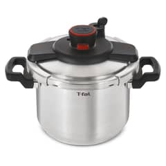 TEFAL - Olla a Presión 7.5 lt Acero Inoxidable Clipso