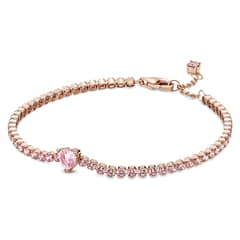 PANDORA - Brazalete Corazon Brillante Mujer