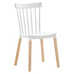 IDETEX - Pack 4 Sillas De Comedor Style White