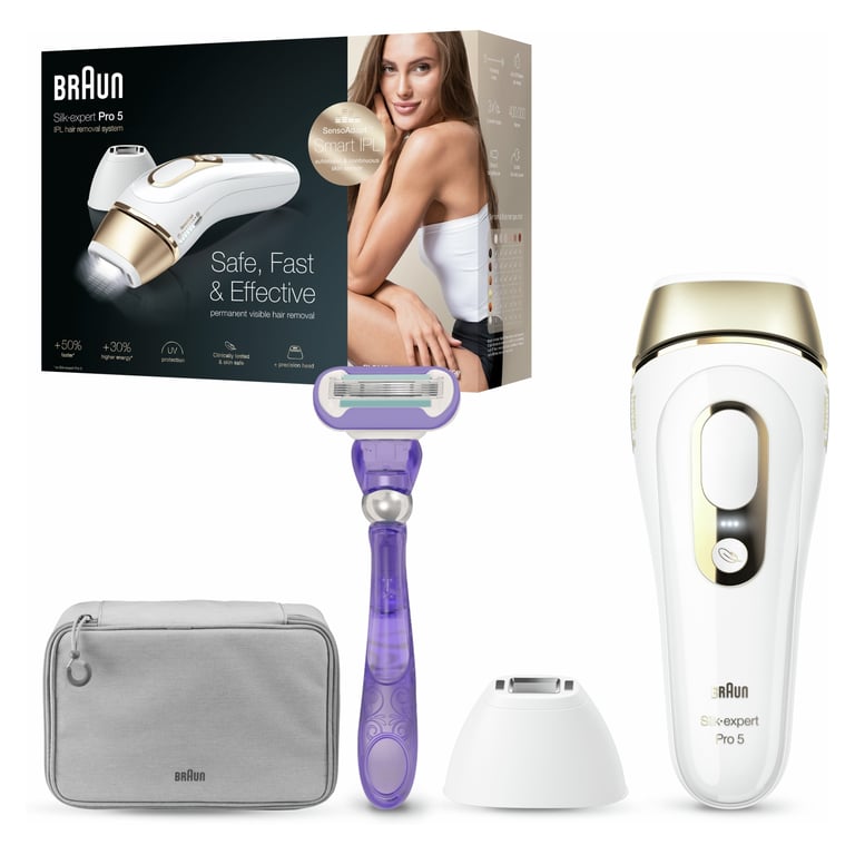 BRAUN Depiladora Ipl Luz Pulsada Silk Expert Pro Pl5117 Ofertitas