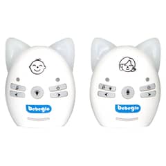 BEBEGLO - Monitor Inalámbrico de Adio para Bebe Blanco