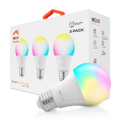 NEXXT SOLUTIONS - Ampolleta Inteligente Rgb 3 Pack