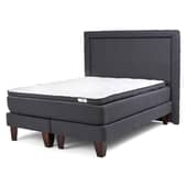 DRIMKIP - Cama Europea Hybrido Full + Respaldo