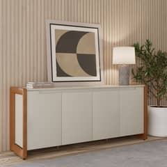 DECOCASA - Buffet Bristol Off White Natural