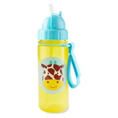 SKIP HOP - Zoo Straw Bottle Pp Giraffe 17,78X6,9X17,78