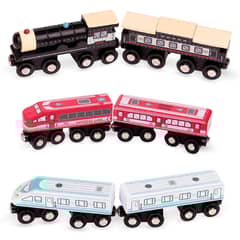 BATTAT TOY - Tren De Pasajeros De Jueguete Madera