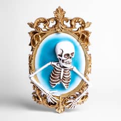 FRANK & MORTIS - Halloween Espejo Esqueleto 40 X 24