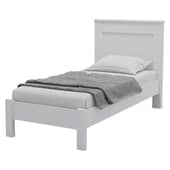 BE DESIGN - Cama 1 Plaza Munique Blanco