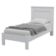 BE DESIGN - Cama 1 Plaza Munique Blanco