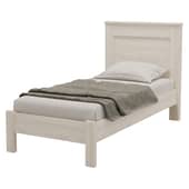 BE DESIGN - Cama 1 Plaza Munique Vainilla