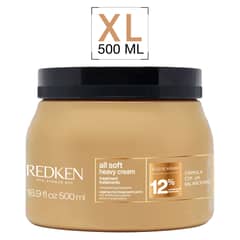 REDKEN - Máscara XL de Tratamiento Hidratante Cabello Seco Heavy Cream All Soft 500ml