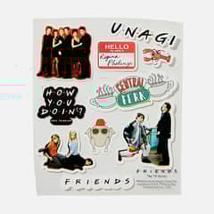 TYPO - Set Stickers Licencia Friends