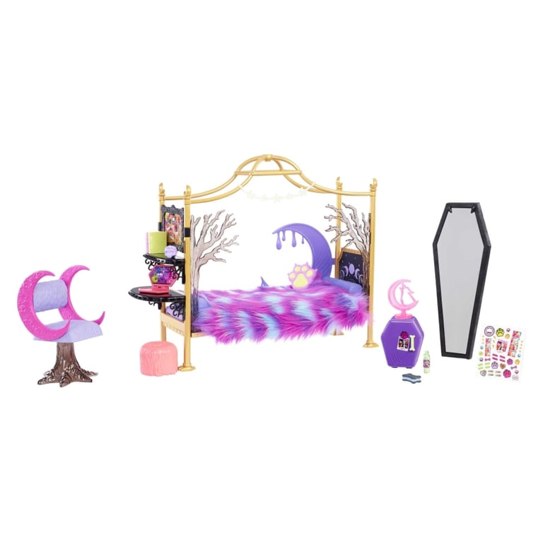 MONSTER HIGH - Set Habitación de Clawdeen | Ofertitas