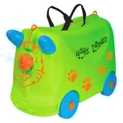 KIDSCOOL - Maleta Verde con Ruedas