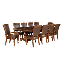 ROBERTA ALLEN - Juego De Comedor New King Mesa + 8 Sillas + 2 Sitiales
