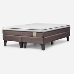 ROSEN - Cama Europea 2 Plazas New Style 4 150 x 200 Cm Base Dividida