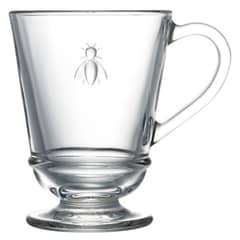 LA ROCHERE - Taza Vidrio Mug 280 Ml Abeja