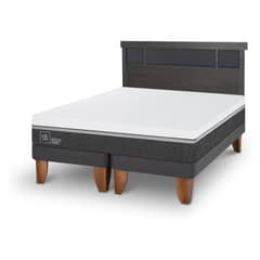 CIC - Cama Europea Ortopedic 2 Plazas + Respaldo