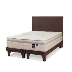 FLEX - Cama Europea Maximo Cobre King + Respaldo
