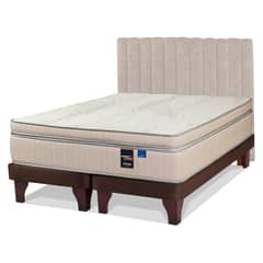 FLEX - Cama Europea Maximo Cobre King + Respaldo