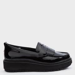 CLARKS - Mocasín Mujer Cuero Negro