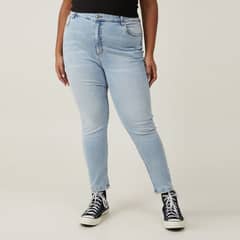 COTTON ON - Jeans Curvy Stretch Mujer