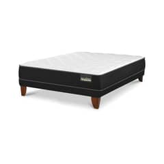 BELSOGNO - Cama Europea Plus Black 2 Plazas