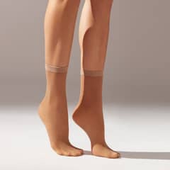 CALZEDONIA - Calcetines Cortos de Red Rombos Eco Mujer