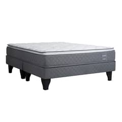 CELTA - Cama Europea Altamira King + 2 Almohadas
