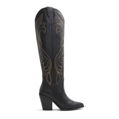 ALDO - Bota Mujer Cuero Negro