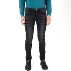 ELLUS - Jeans Tiro Medio Skinny Fit Hombre