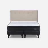 ROSEN - Cama Europea Tempo 2 Plazas + Respaldo
