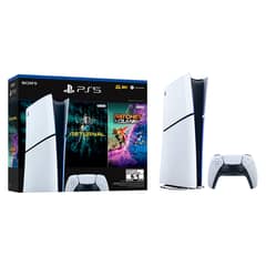 SONY - Consola PS5 Slim Digital + 2 Jgos