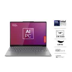 LENOVO - Yoga Slim 7 Gen 9 Core Ultra 7 155H 16GB+1TB 14" WUXGA OLED ARC Graphics + Intel EVO + Luna Grey