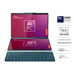 LENOVO - Notebook Yoga Book 9i 2en1 Intel Core Ultra 7 155U 32GB RAM 1TB SSD 2x13.3" OLED Táctil + Lápiz + Teclado