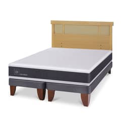 CIC - Cama Europea Ortopedic 2 Plazas + Respaldo