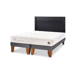 CIC - Cama Europea Cocopedic 2 Plazas + Respaldo