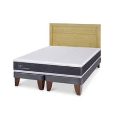 CIC - Cama Europea Ortopedic 2 Plazas + Respaldo