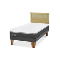 CIC - Cama Europea Ortope Ad 1.5 Plazas + Respaldo