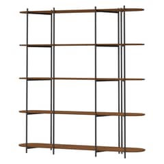 DECOCASA - Estante Enya Canela Black