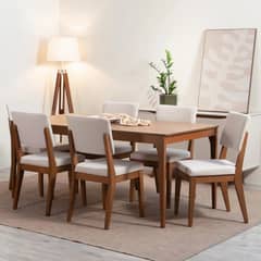 DECOCASA - Juego De Comedor 6 Sillas Ella