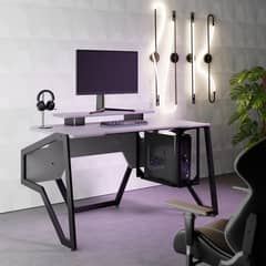 DECOCASA - Escritorio Gamer Spider Gris