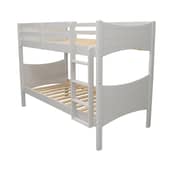 DECOCASA - Camarote Curvy 1 Plaza Desmontable 100% Madera