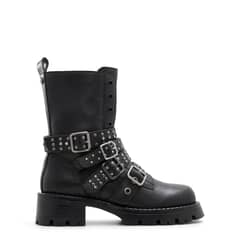 ALDO - Vortexia Botín Biker Mujer Cuero Negro