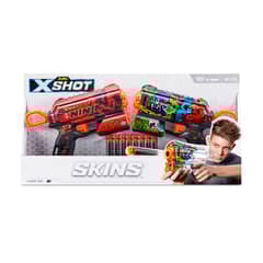 X SHOT - Pack 2 Lanza Dardos Flux Skins