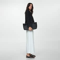 MANGO - Chaqueta Vaquera Bolsillos Mujer