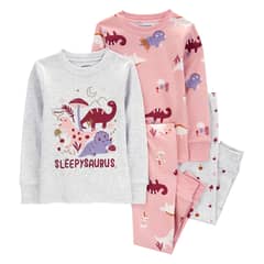 CARTER'S - Pijama 4 Piezas Niña