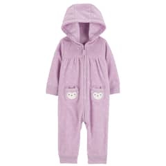 CARTER'S - Enterito Polar con Capucha Bebé Niña