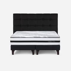 ROSEN - Cama Europea Driven King Issey Grafi + Respaldo